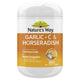 Nature's Way Garlic, Vitamin C & Horseradish Supplement - 200 Tablets
