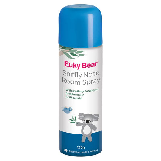 Euky Bear Sniffly Nose Room Spray 125g - Breathe Easier-Auzzi Store