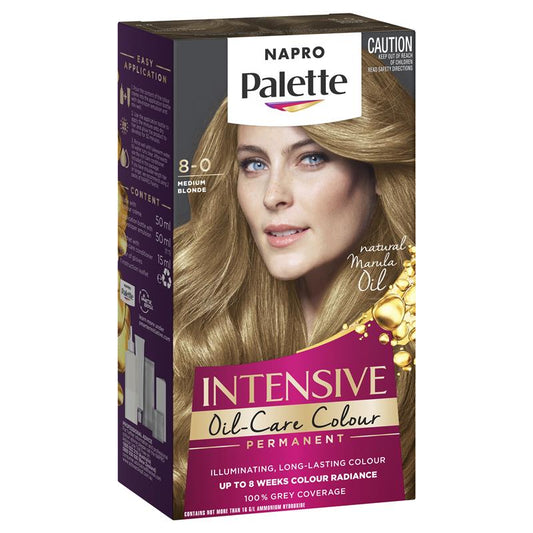 Napro Palette 8.00 Medium Blonde - Luxurious Hair Colour-Auzzi Store