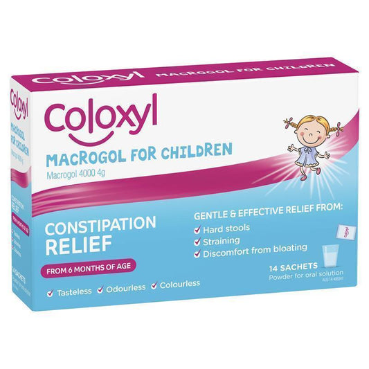 Coloxyl Macrogol for Children - 14 Sachets: Gentle Relief for Little Ones