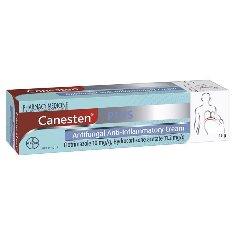 Canesten Plus Antifungal and Anti-Inflammatory Cream 15g-Auzzi Store