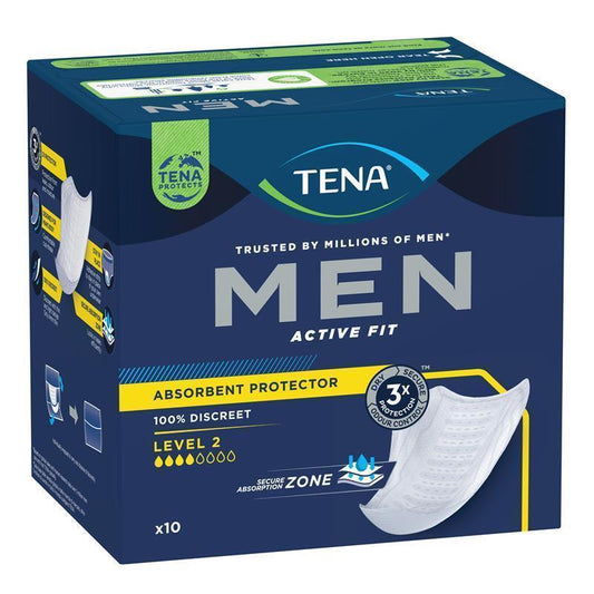 Tena Men’s Incontinence Pads Level 2 – 10 Pants
