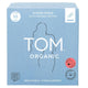 TOM Organic Ultra Thin Cotton Pads - Biodegradable 10 Pads for Heavy Flow