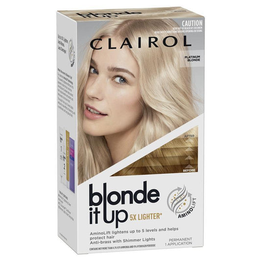 Clairol Blonde It Up Kit - Platinum Blonde Hair Lightening (199g)