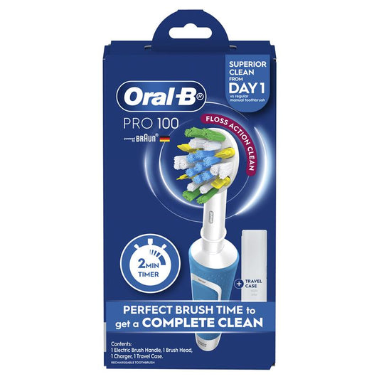 Oral B Power Toothbrush Pro 100 Floss Action - Auzzistore
