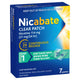 Nicabate Clear Patch Quit Smoking Step 1 - 21mg (7 Patches): Effective Nicotine Replacement Therapy - Auzzistore