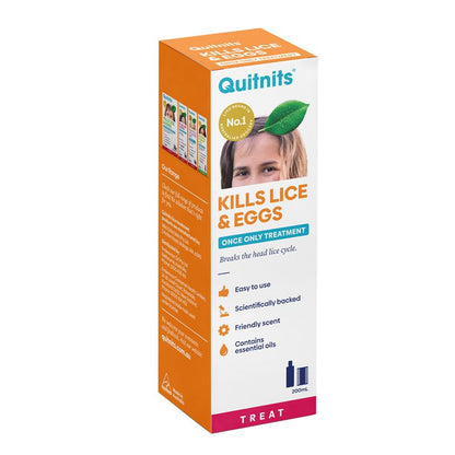 Quit Nits One 200ml - Effective Lice Treatment-Auzzi Store