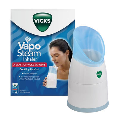 Vicks VapoSteam Inhaler - Soothing Comfort with Vicks Vapours