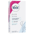 Veet Pure Cold Wax Strips for Legs - 20 Pack