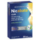 Nicabate Extra Fresh Mint Gum - Quit Smoking 4mg (30 Pieces) - Auzzistore