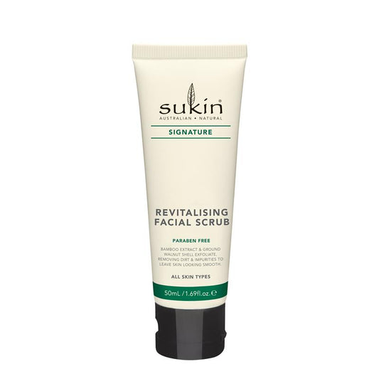 Sukin Signature Revitalising Facial Scrub 50ml - Gentle Exfoliation-Auzzi Store