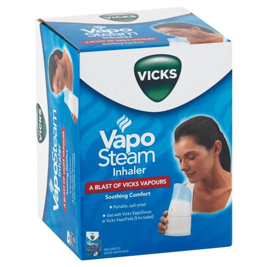 Vicks VapoSteam Inhaler - Soothing Comfort with Vicks Vapours
