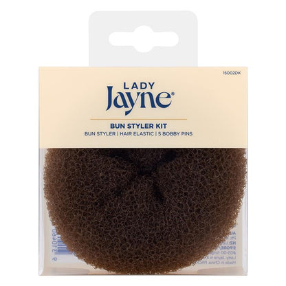Lady Jayne 15002DK Bun Styler Dark Small Medium - Perfect Bun Kit-Auzzi Store
