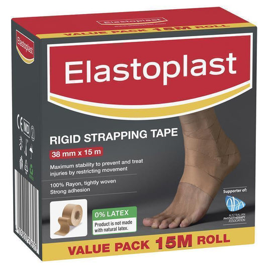Elastoplast Sport Rigid Strapping Tape - 38mm x 15m - Auzzi Store