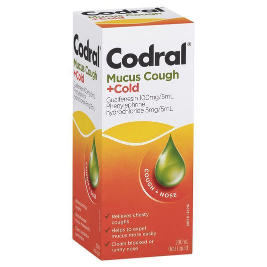Codral Mucus Cough & Cold - 200ml