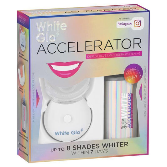 White Glo Blue Light Teeth Whitening System - 1 Pack - Auzzi Store