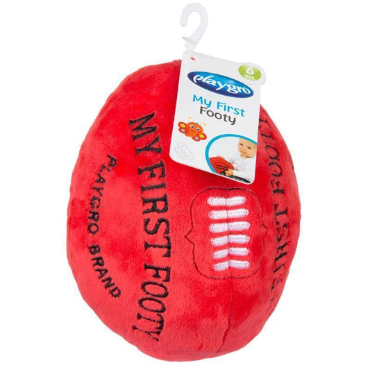 Playgro My First Footy Ball - Vibrant Plush Football for Kids-Auzzi Store