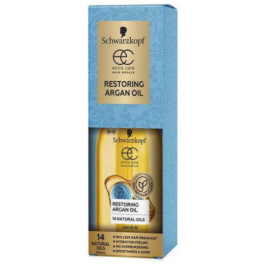 Schwarzkopf Extra Care Restoring Argan Oil - 100ml – view 2