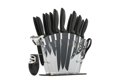 Ovela 17 Piece Professional Stainless Steel Knife Set