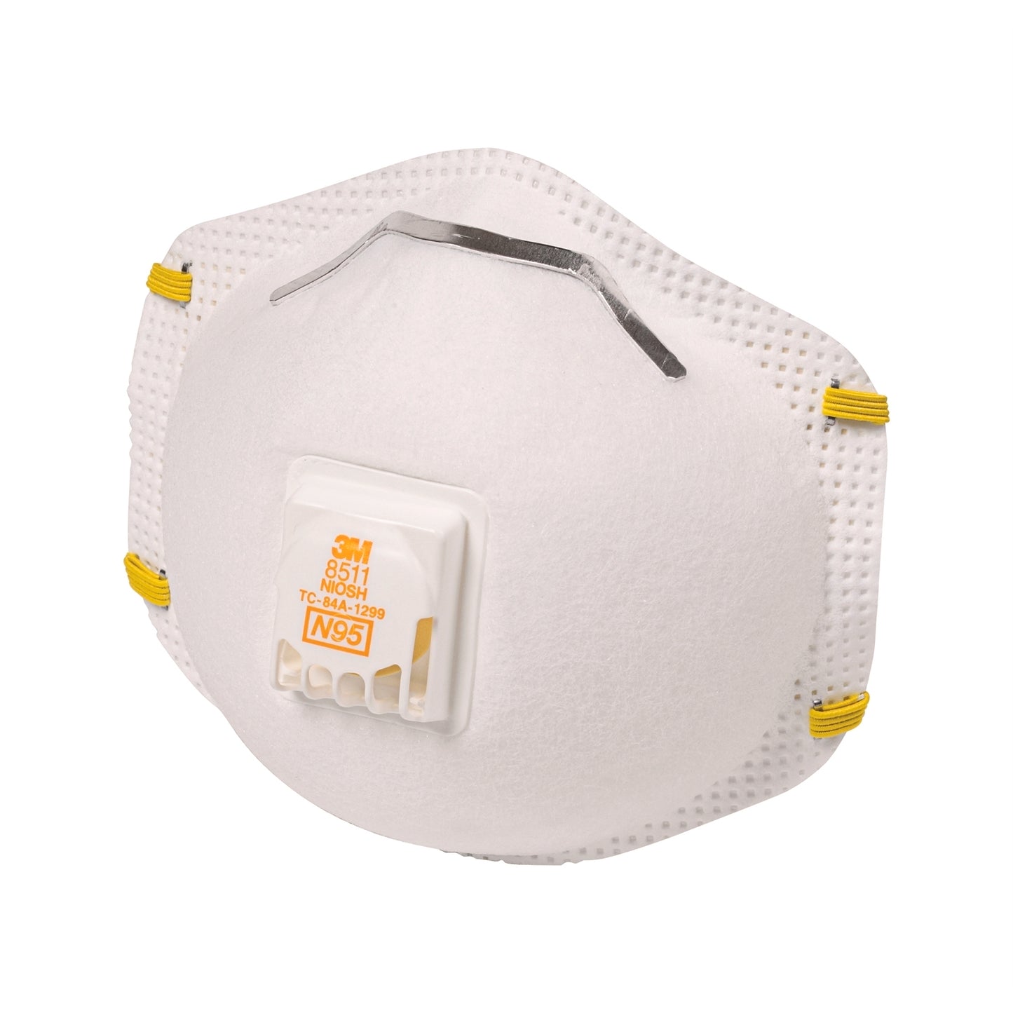 3M P2 Particulate Sanding and Fibreglass Valved Respirators - 5 Pack