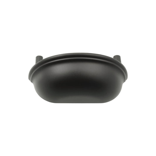 Prestige Cup Pull Handle 84mm Zinc Alloy Matte Black 4 Pack