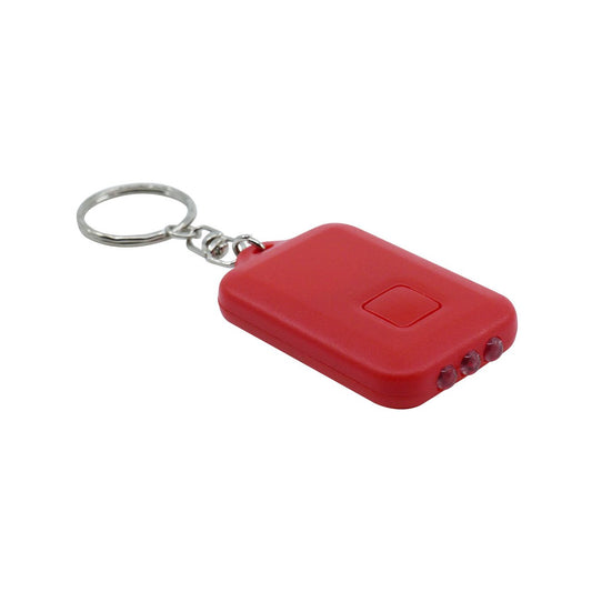 Key Essentials Solar Operated Key Ring - 1 Pack - 10.39mm x 58.75mm - Assorted Colours - LCD Display - Built-in Flashlight – view 2