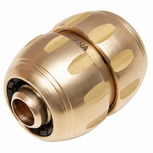 Gardena Brass Hose Joiner 13mm Solid Brass Leak-Free Connection - Auzzistore