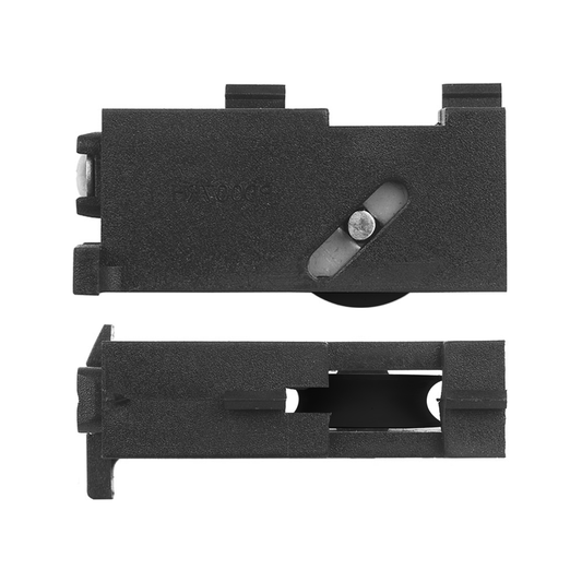 Rolltrak Sliding Door Left Hand Nylon Carriage And Acetal Roller - Acetal Roller - 15kg Load - Auzzistore