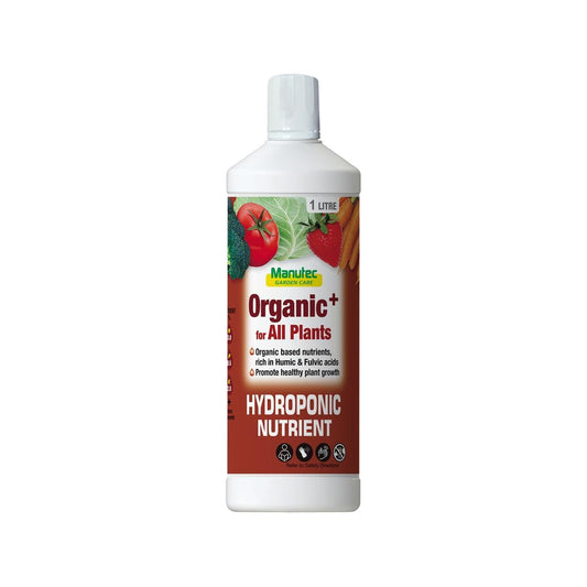 Manutec Liquid Fertiliser - 1L - Organic - Hydroponic Use - Auzzistore