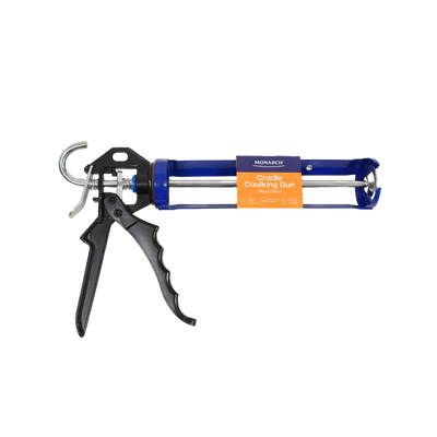 Monarch Heavy Duty Caulking Gun 230mm Powder Coated Steel Easy Use