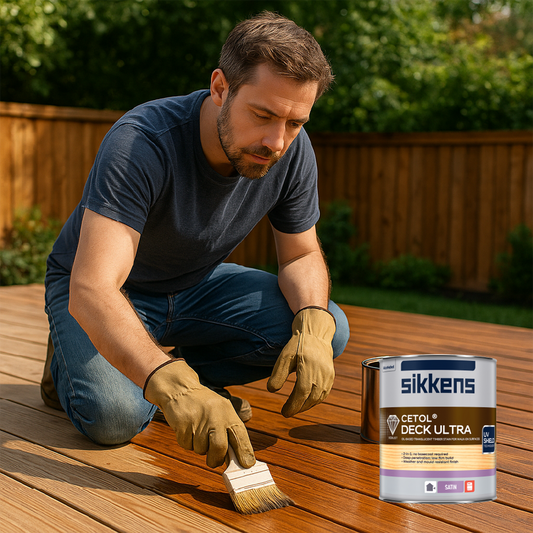Sikkens 4L Merbau Cetol Deck Ultra - Self-Priming Deck Coating - 4L - Satin Finish – view 2 - Auzzistore