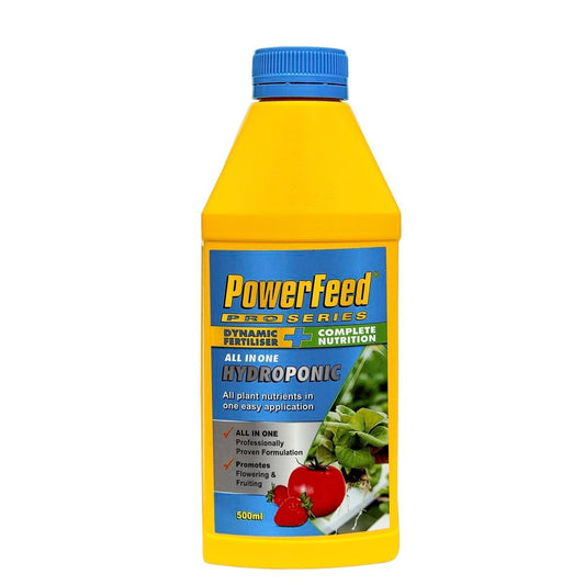 Powerfeed Pro Series All in One Hydroponic Fertiliser 500ml Liquid - Auzzistore