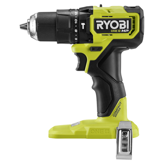 Ryobi 18V One+ HP Brushless Compact Hammer Drill RPD18C1 - 60Nm Torque - 1kg – view 2 - Auzzistore