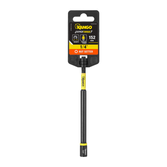 Kango 152mm Hypertorque Magnetic Nut Setter - ¼” Hex - Torque Absorption - Auzzistore