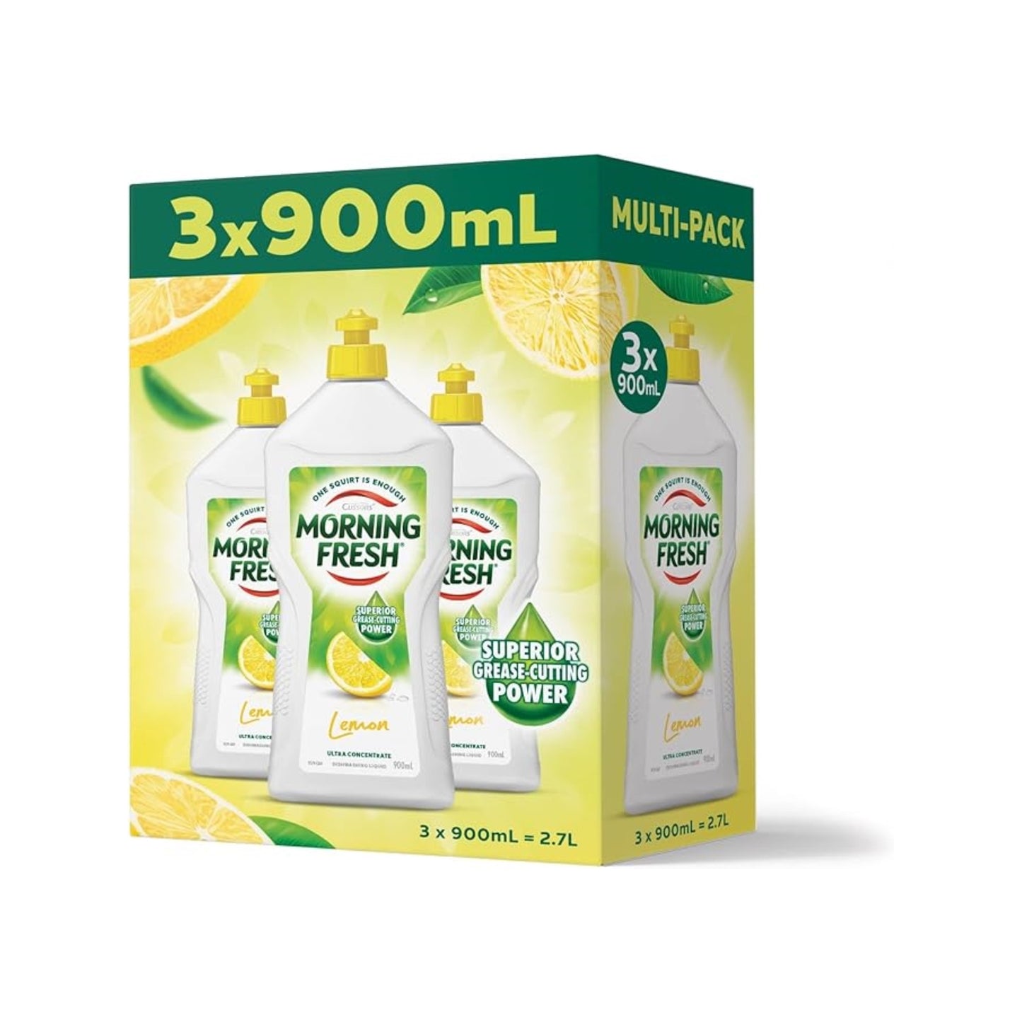 Morning Fresh 900ml Lemon Dishwashing Liquid - 3 Pack