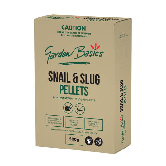 Garden Basics Snail and Slug Pellets - 500g - Effective Pest Control - Auzzistore