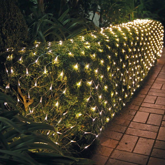 Lytworx Solar Net Lights - 0.8x5m - Copper - 600 LEDs - Outdoor Use – view 2 - Auzzistore