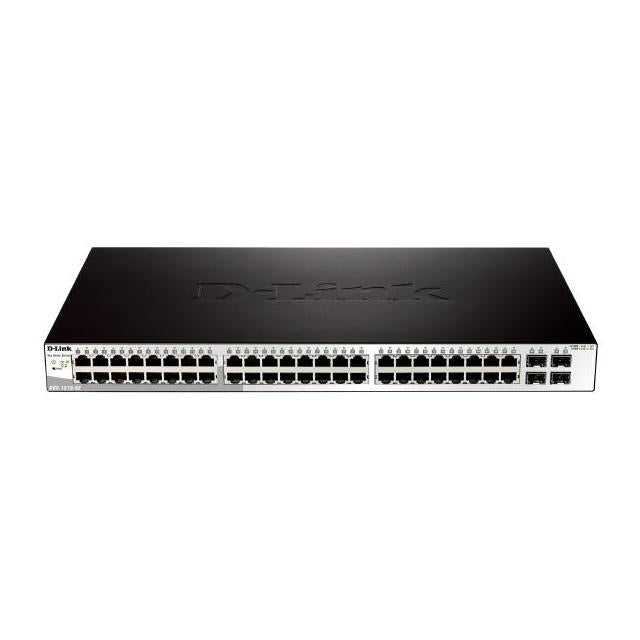 D-Link DGS-1210-52 52-Port Gigabit WebSmart Switch with 48 UTP and 4 SFP Ports