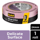 Scotch Delicate Surface 24mm x 55m Painter's Masking Tape Gentle Removal