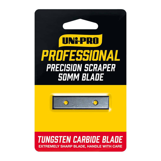 Uni Pro Scraper Blade - 50mm - Tungsten Carbide - Heavy Duty