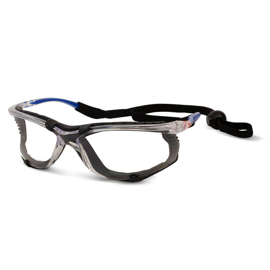 Protector Safety Glasses - Clear - Polycarbonate - Dust Guard