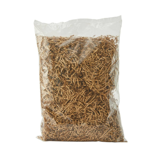 Wrap Move Paper Filler - 250g Shredded Cushioning - Brown - Auzzistore
