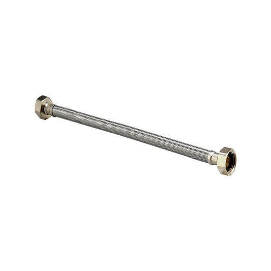 Kinetic 225mm Stainless Steel Flexible Braided Hose Water Connector - Durable & Corrosion Resistant