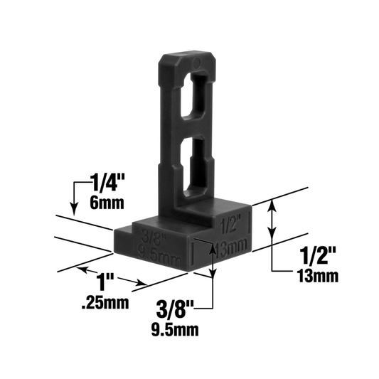Hanwood 4 in 1 Floating Floor Spacers 30 Pack - 6mm, 9.5mm, 13mm Gaps – view 2 - Auzzistore