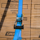 Grunt Ratchet Tie Down Set 38mm x 5m Polyester Easy Carry 4 Pack