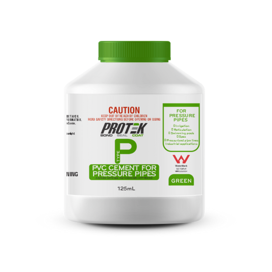 Protek PVC Cement - 125ml - Green - Pressure Applications - Auzzistore