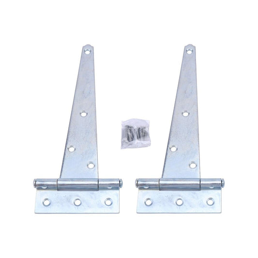 Syneco 200mm Light Duty Tee Hinge 2 Pack Zinc Plated Easy Install
