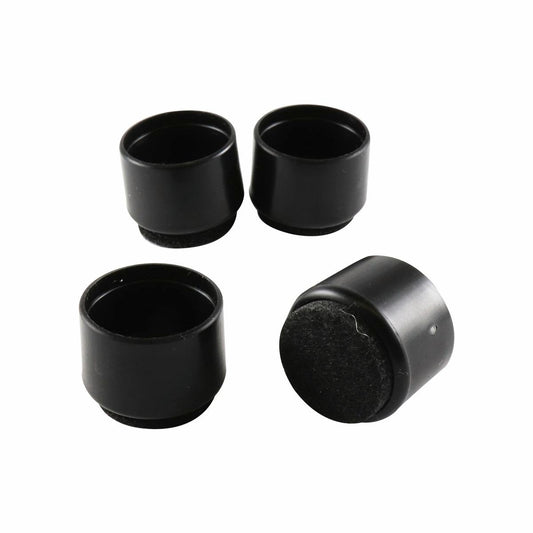 Surface Gard Chair Tips - 19mm - Plastic/Felt - 4 Pack - Auzzistore
