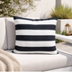 Mojo 60cm Striped Cushion Cover - Contemporary Design - Multi Colour