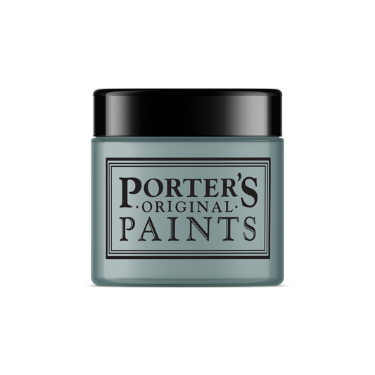 Porter S Washable Paint 100ml Hailstorm Eggshell Finish 0.1L - Auzzistore